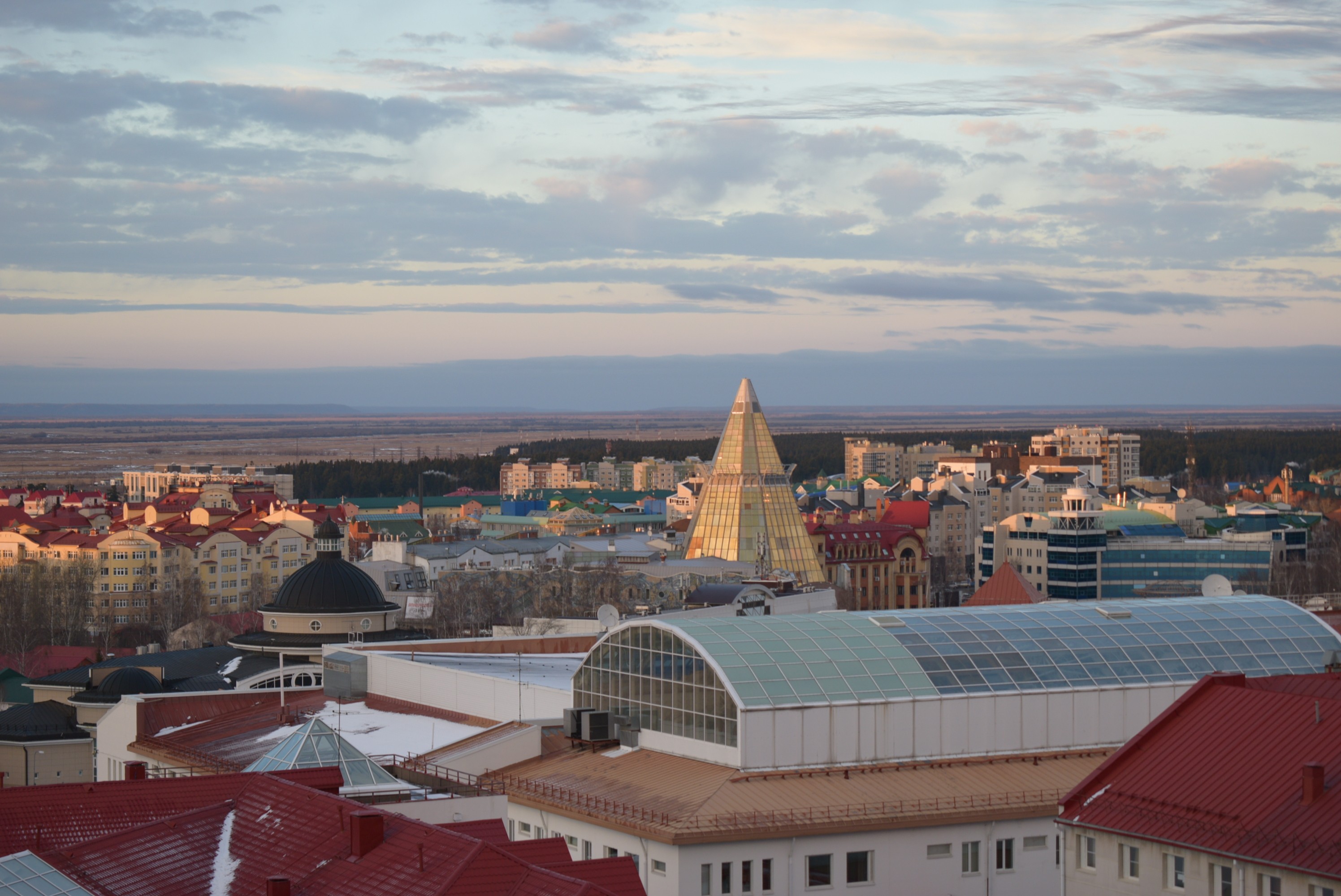 Ханты-Мансийск, панорама города